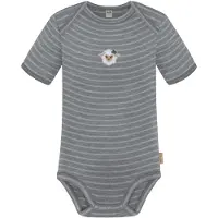 Normani Barboteuse / body 'Tauranga' beige / gris / blanc