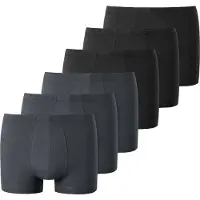 Schiesser Boxers gris / noir