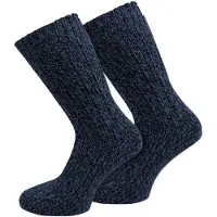Normani Chaussettes bleu chiné