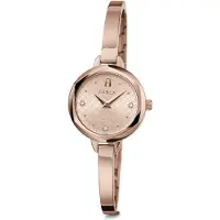 Furla Montre à affichage analogique 'Petite Bangle' or rose
