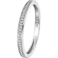 Lucardi Bague argent / transparent