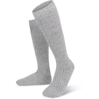 Polar Husky Chaussettes montantes gris chiné