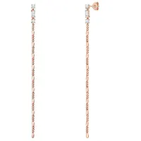 Glanzstücke Boucles d'oreilles or rose / argent