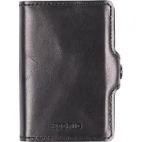 Secrid Porte cartes Anti-Piratage Twinwallet Vintage TV Noir