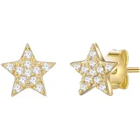 Glanzstücke Boucles d'oreilles jaune d'or