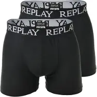 Replay Sous-vêtements de sport gris / noir