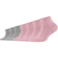 Camano Chaussettes gris chiné / rose chiné