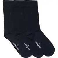 Seidensticker Chaussettes bleu marine / blanc