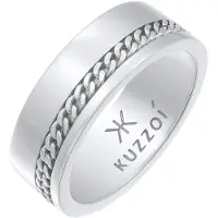 KUZZOI Bague argent
