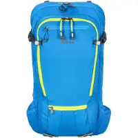 Jack Wolfskin Sac à dos de sport 'Alpspitze' bleu / citron vert