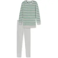 Schiesser Pyjama ' Casual Essentials ' vert