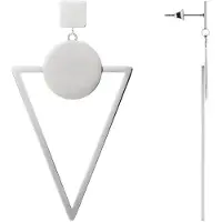 Liebeskind berlin Boucles d'oreilles 'Dreieck' argent
