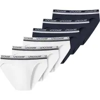 Schiesser Slip noir / blanc