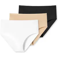Schiesser Slip 'Uncover' nude / noir / blanc