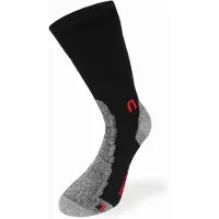 Normani Chaussettes de sport gris / orange / noir