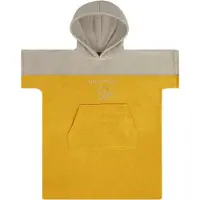 Normani Peignoir 'Puwai' jaune / gris