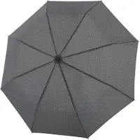 Doppler Parapluie 'Fiber Magic Superstrong' gris clair / gris foncé