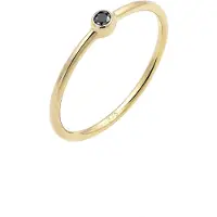 Elli PREMIUM Bague 'Solitär-Ring' or