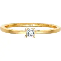 Elli DIAMONDS Bague or / transparent