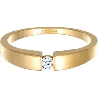 Elli DIAMONDS Bague or / transparent