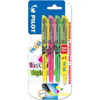 Pilot Surligneurs Frixion Light 3 + 1 gratuit