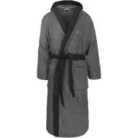 Normani Peignoir long gris / noir