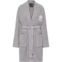 Carlo colucci Peignoir court 'Vita' argent / blanc