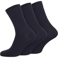 Giesswein Chaussettes bleu foncé / gris clair
