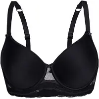 Sassa Soutien-gorge 'DOTTED MESH' noir