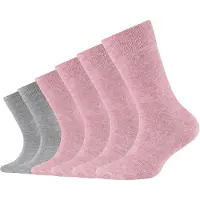 Camano Chaussettes gris / rose