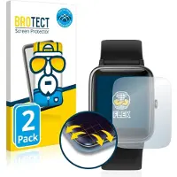 BROTECT Full-Cover Protection, Film de protection pour smartwatch, Transparent