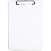 MAUL porte-blocs en plastique, a4, transparent, pince 2340505