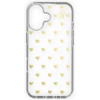 IDEAL OF SWEDEN Coque Clear MagSafe Apple iPhone 16 - Golden Hearts