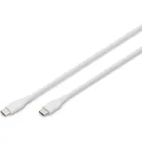 Digitus USB 2.0 Kabel Typ C -C Silikon St/St 2m weiß