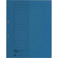Pierre by Elba Farde à oeillets en carton, bleu, reliure officielle demi-couverture avant, emballée par 50 pièces (A4, 50x)