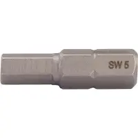 Makita Zubehör P-53693 Schraubbit Innensechskant 5,0x25 mm 2 Stk. (Clé Allen)