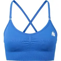 Gorilla wear Soutien-gorge de sport 'Olivia' bleu / blanc