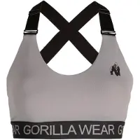 Gorilla wear Soutien-gorge de sport 'Colby' gris / noir