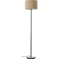 Brilliant Lampadaire design Tony crème Ø 23cm