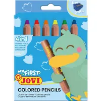 Jovi Crayons de couleur Crayons de couleur en bois Jovi Colored Pencils (6x)
