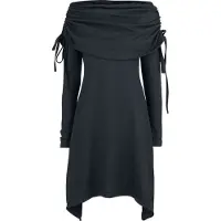 Vixxsin Pull tricoté Gothic de - Haut Lyrik - S - pour Femme - noir - Taille S