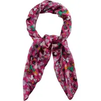 Codello Foulard 'Peanuts' vert / orange / rose / blanc