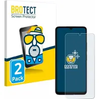 BROTECT Film de protection antireflet Protection d'écran mat (2 pcs, Xiaomi Poco C65), Téléphone portable : film de protection, Gris