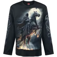 Spiral T-shirt manches longues de - Shadow Rider - M - XXL - pour Homme - noir - Taille XXL