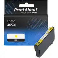 PrintAbout Cartouche compatible pour Epson 405XL (C13T05H44010) - Jaune - Grande capacité