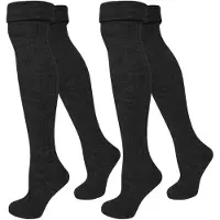 Normani Chaussettes montantes noir