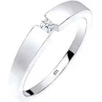 Elli DIAMONDS Bague 'Ella' argent