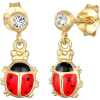 Elli Bijou 'Marienkäfer' or / rouge / noir
