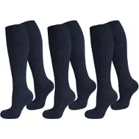 Normani Chaussettes montantes 'ARMY' marine
