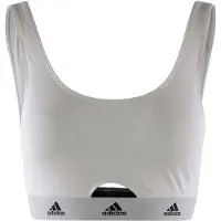 Adidas Soutien-gorge de sport noir / blanc